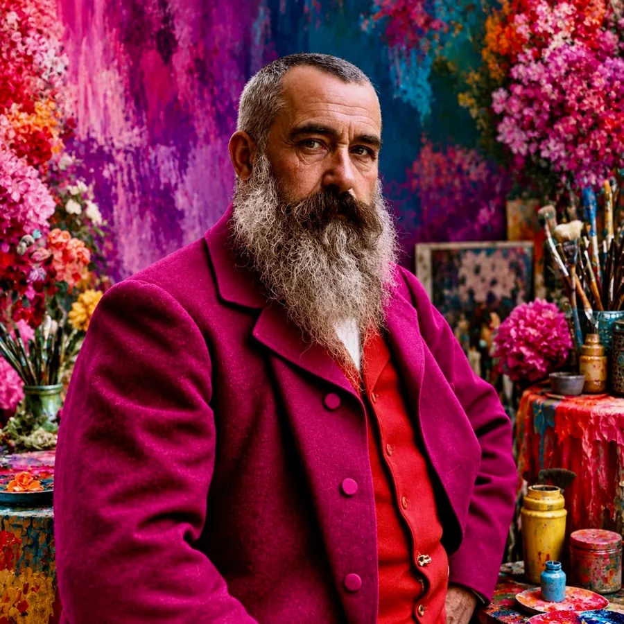 Claude Monet, as the Duke imagines him or her