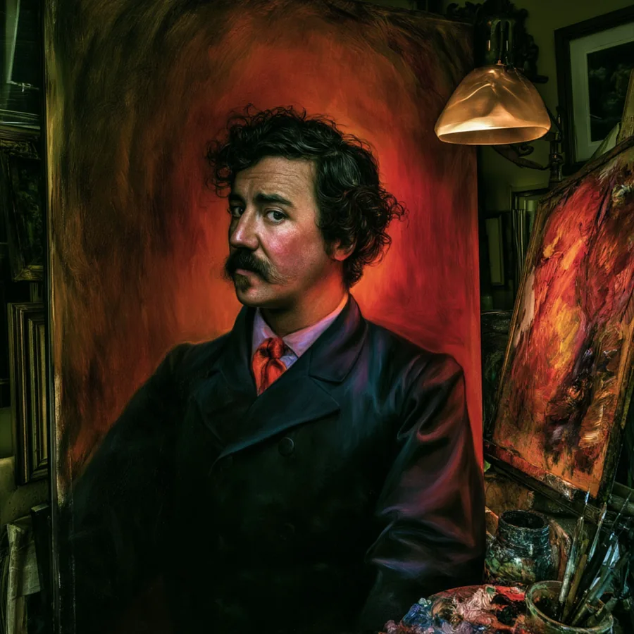 James McNeill Whistler, as the Duke imagines him or her