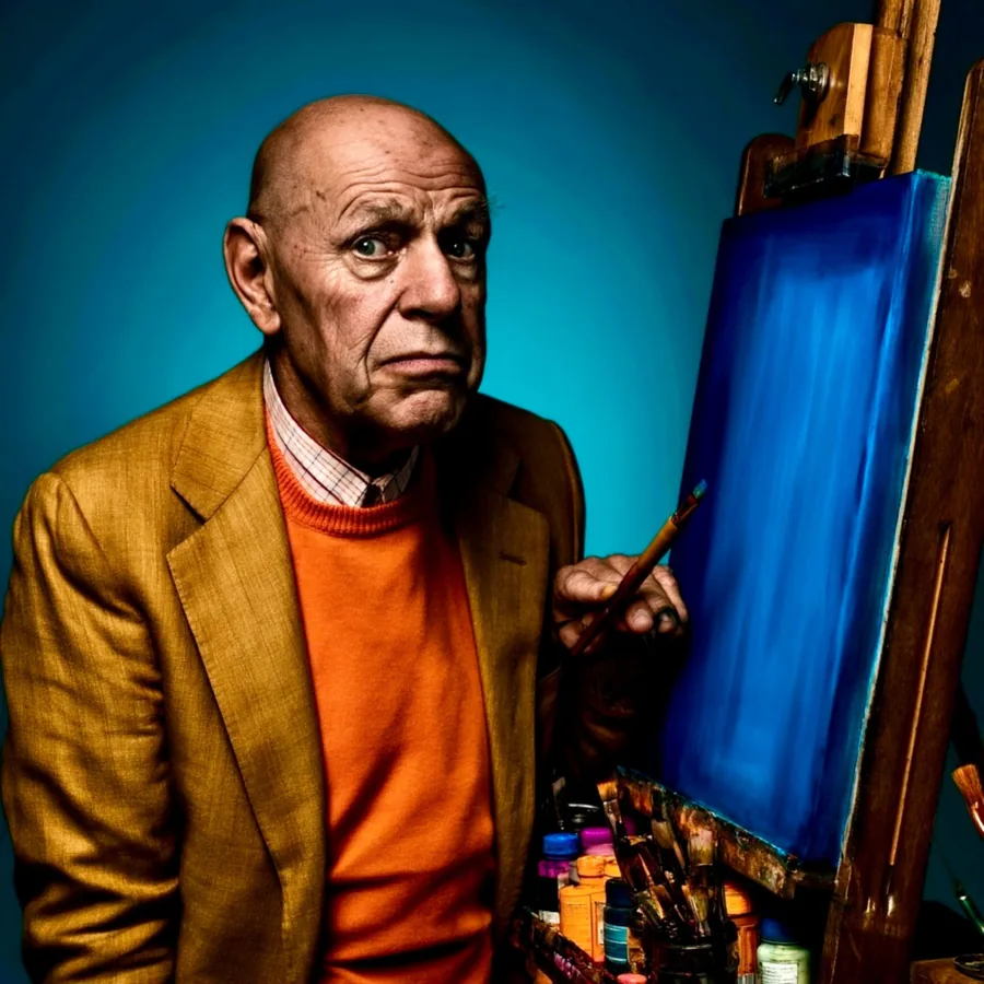 Jean Dubuffet, as the Duke imagines him or her