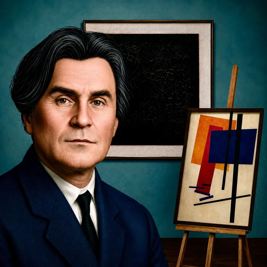 Kazimir Malevich, as the Duke imagines him or her