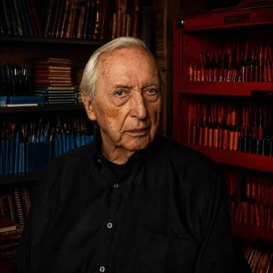 Pierre Soulages, as the Duke imagines him or her