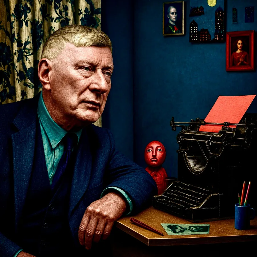 L. S. Lowry, as the Duke imagines him or her
