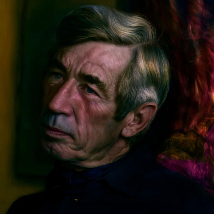 Hergé (Georges Remi), as the Duke imagines him or her