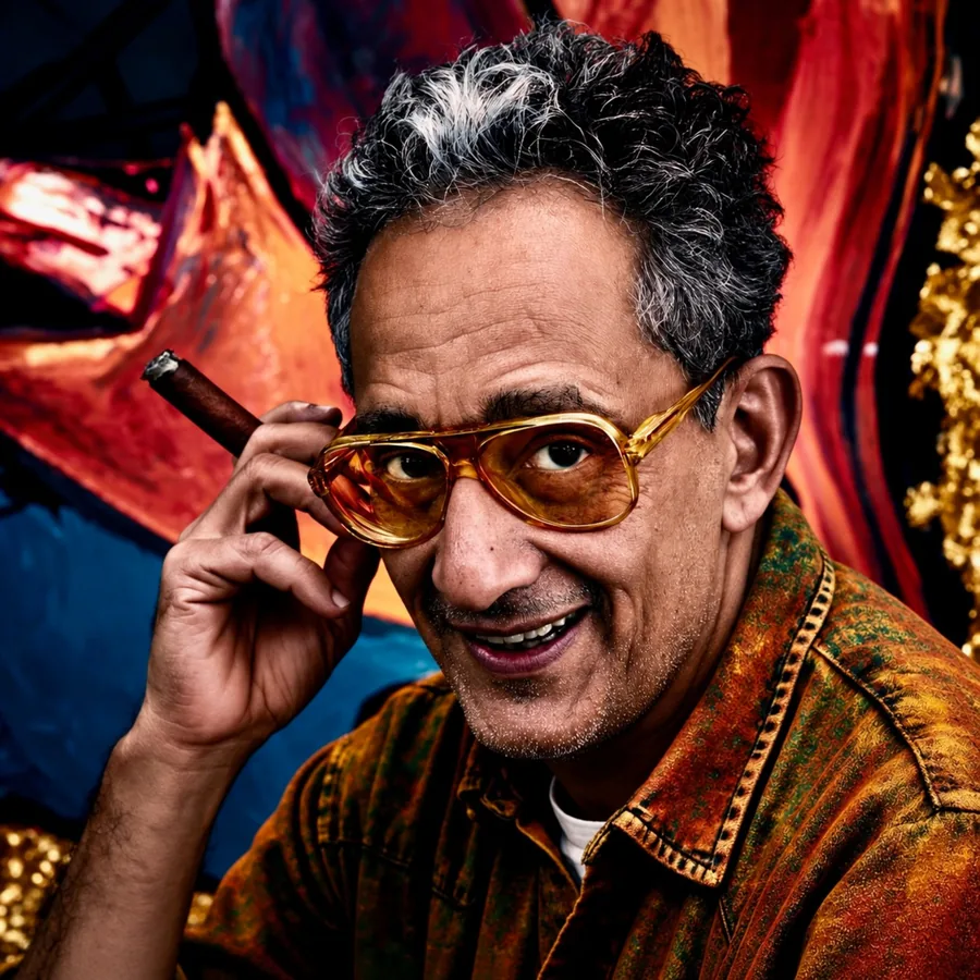 Frank Stella, as the Duke imagines him or her
